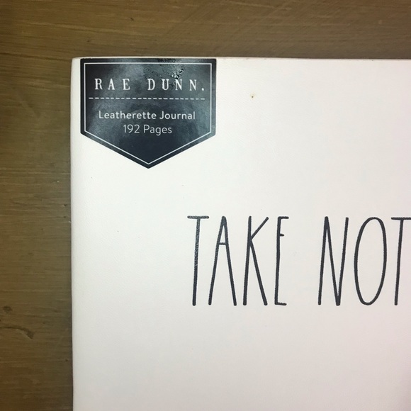 Notebook Rae Dunn 192pg Journal Take Note - Picture 3 of 6